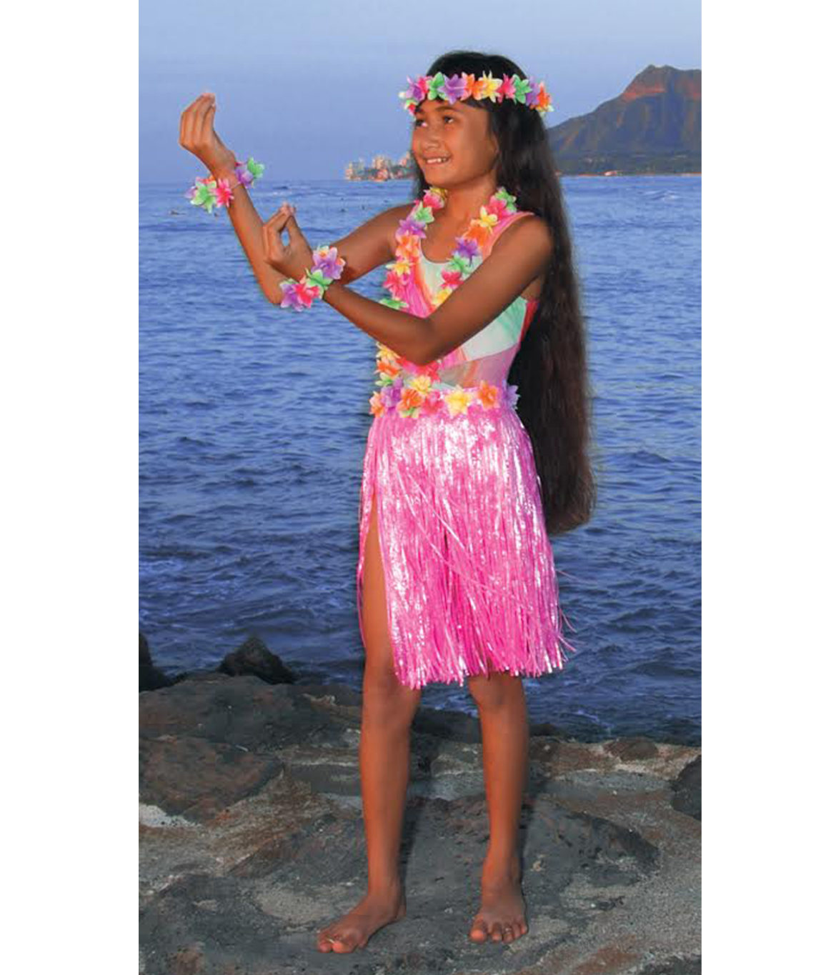 Party Supplies - Childrens Hula - pink