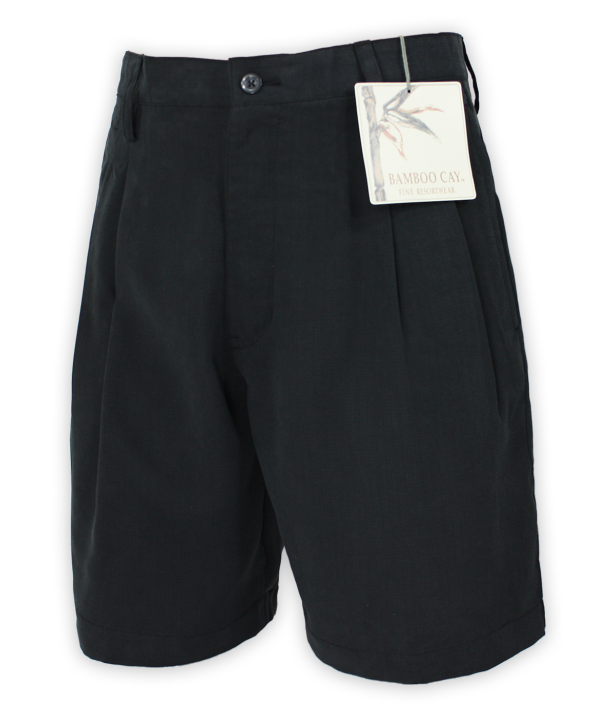 Bamboo Cay Black Shorts