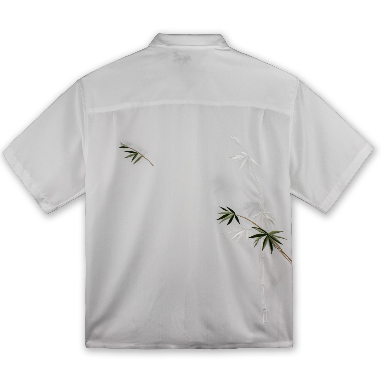 Bamboo Cay Shirt - Flying Bamboo White