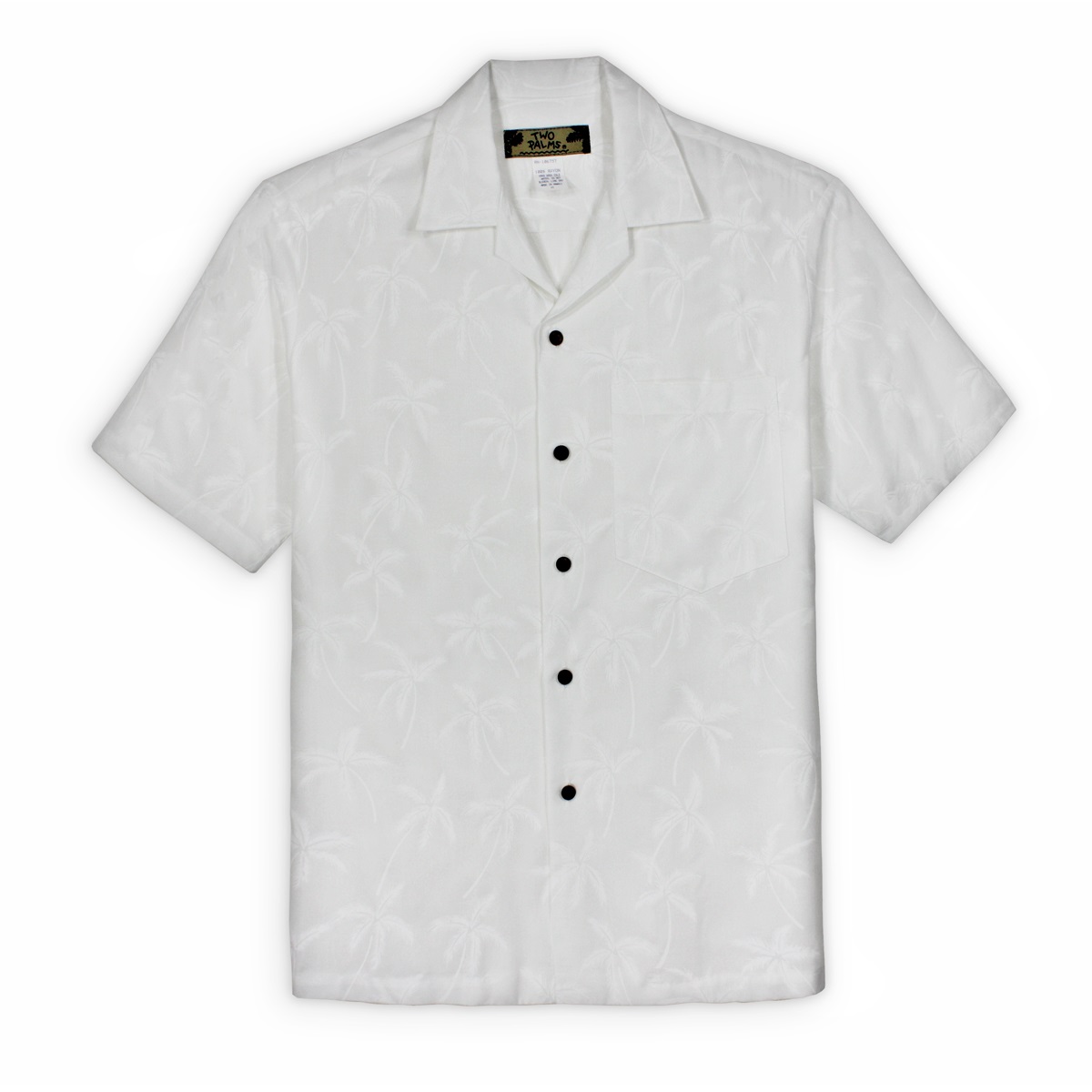 mens-soft rayon-tropical-shirt-island-palms-white