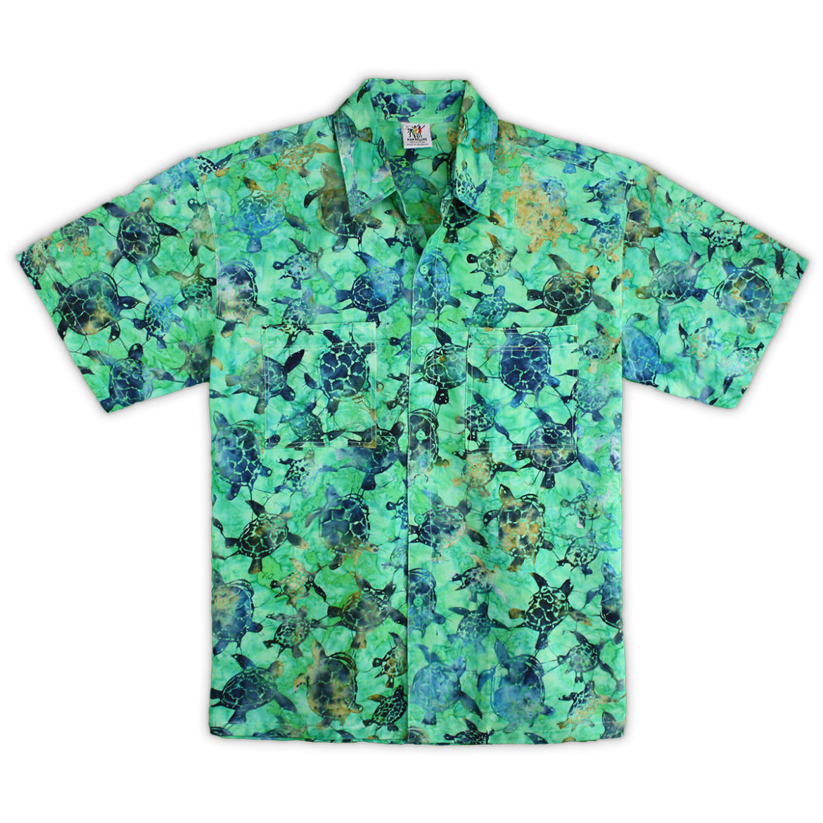 Rum Reggae Hawaiian Shirt - Old Salts - Marine Green