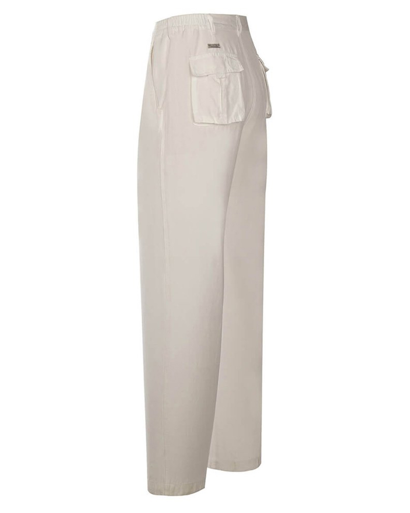 Weekender St. Barts Pants - Soft Linen - White