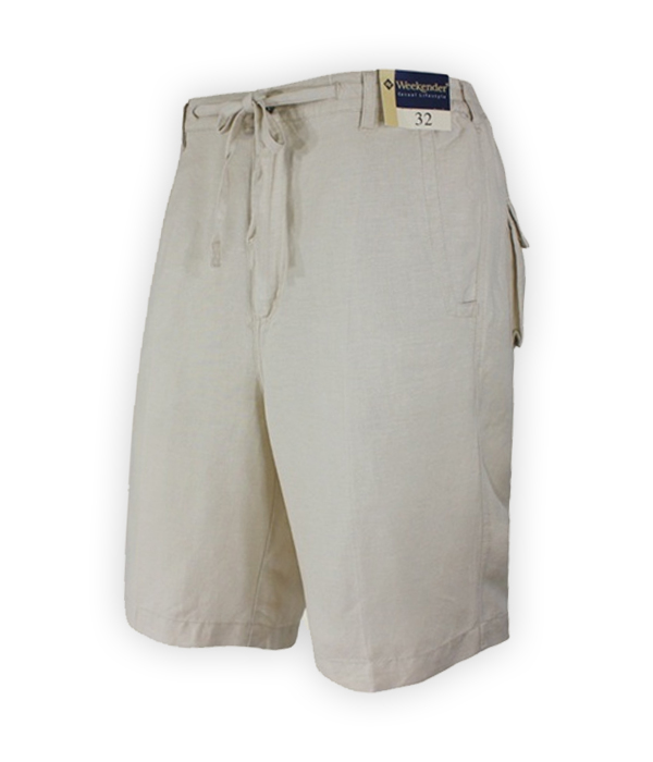 Weekender St. Barts Linen Shorts – Khaki