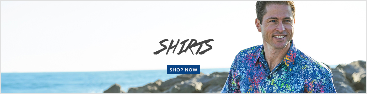 Men’s Tropical and Hawaiian Aloha Shirts