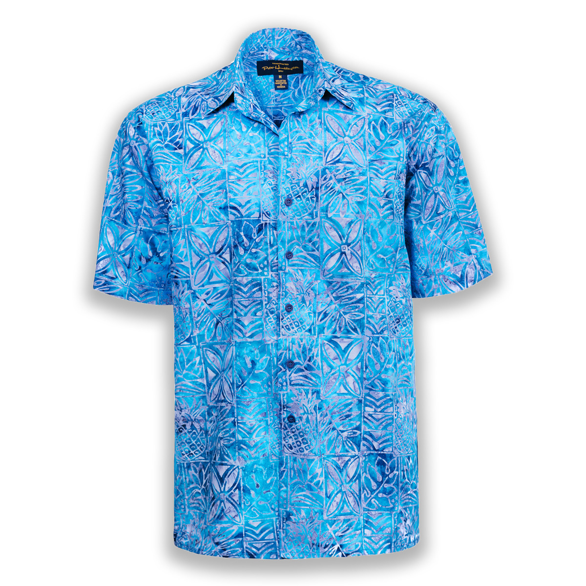 Men’s Shirt – Pete Huntington – Timor Island – Aqua Gray
