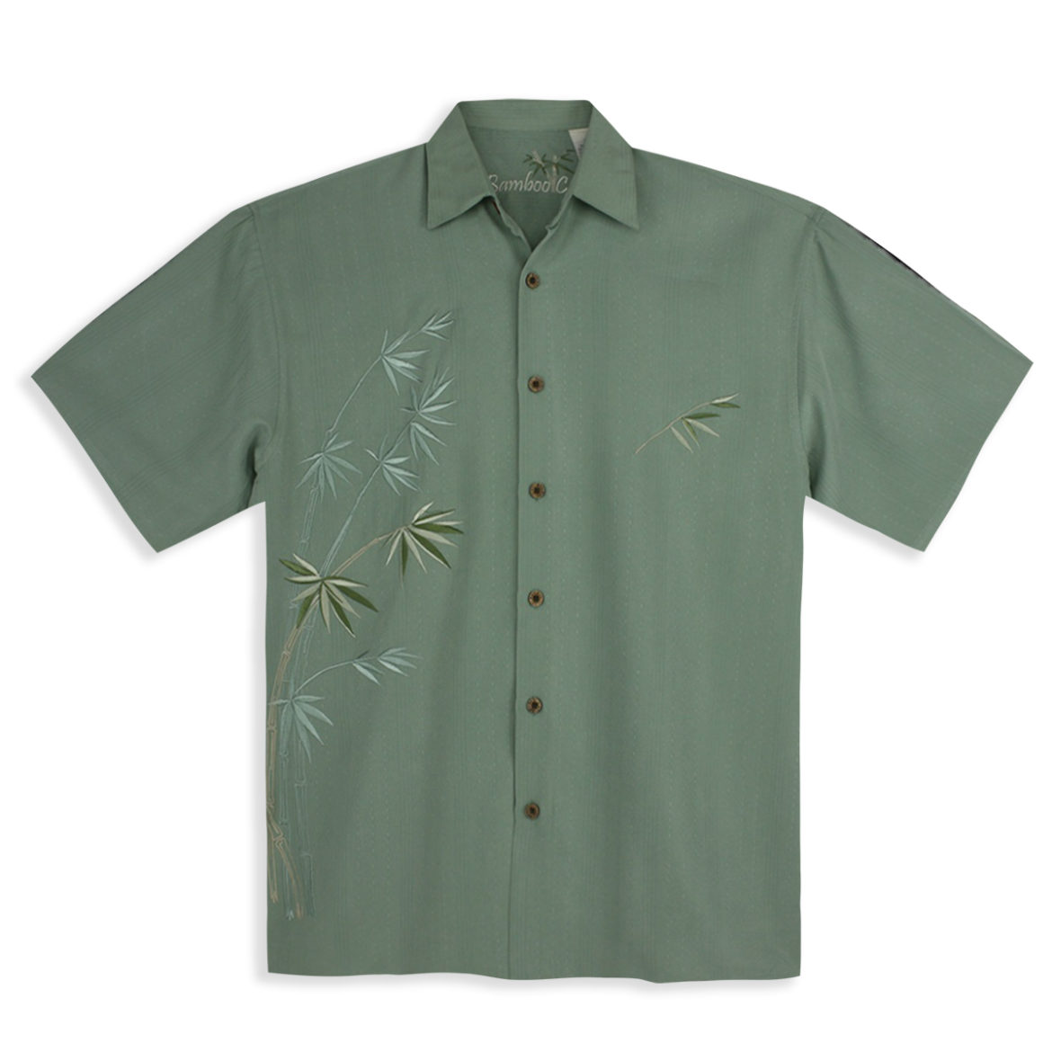 Bamboo Cay Men's Shirt - Flying Bamboo - Reseda A great shirt for your next vacation. It travels well, so you can wear it as soon as you arrive!