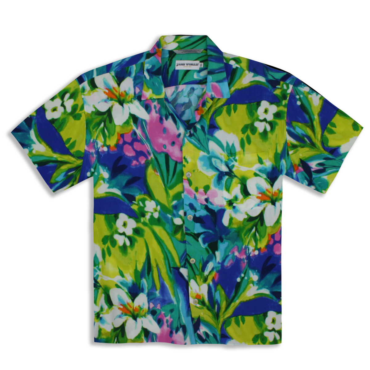 Kleding Herenkleding Overhemden & T-shirts Oxfords & Buttondowns Vintage 90s Jams World California Graphic Novelty Shirt 