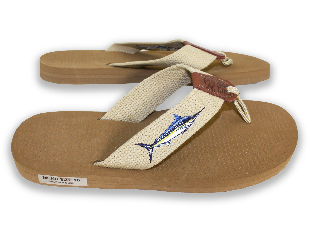Men’s Sandals – Marlin- Web Strap -Made in the USA