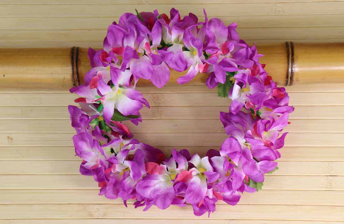 Dendrobium Orchid Poepoe head band