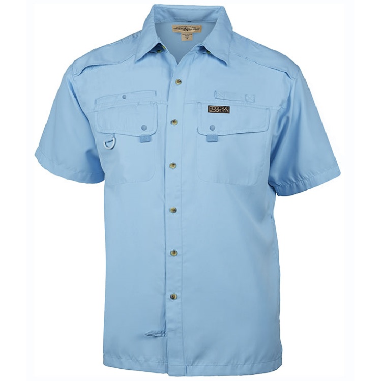 Hook & Tackle – Seacliff Shirt – Sky Blue – front view