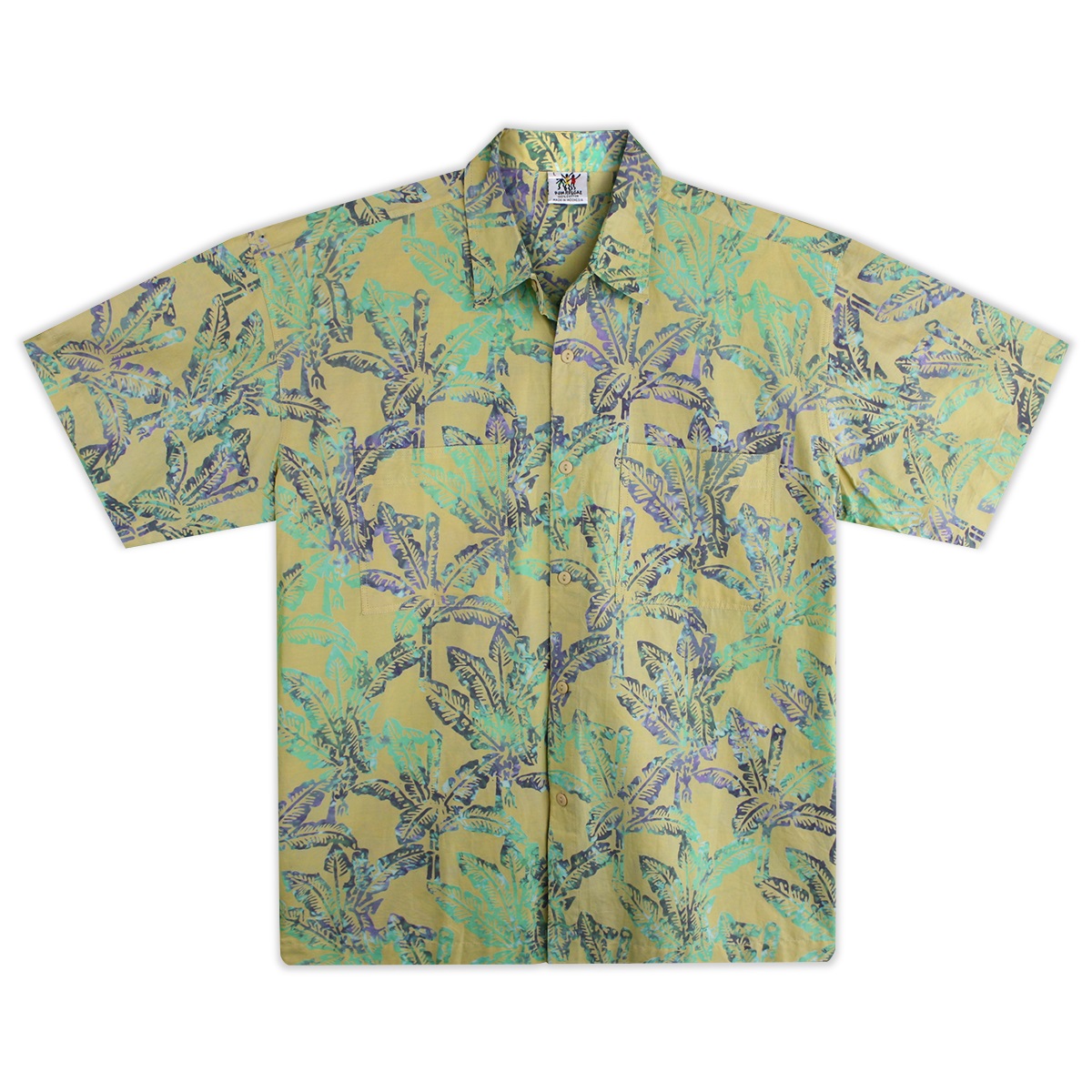 Rum Reggae – Hawaiian Shirt – Banana Rama – khaki