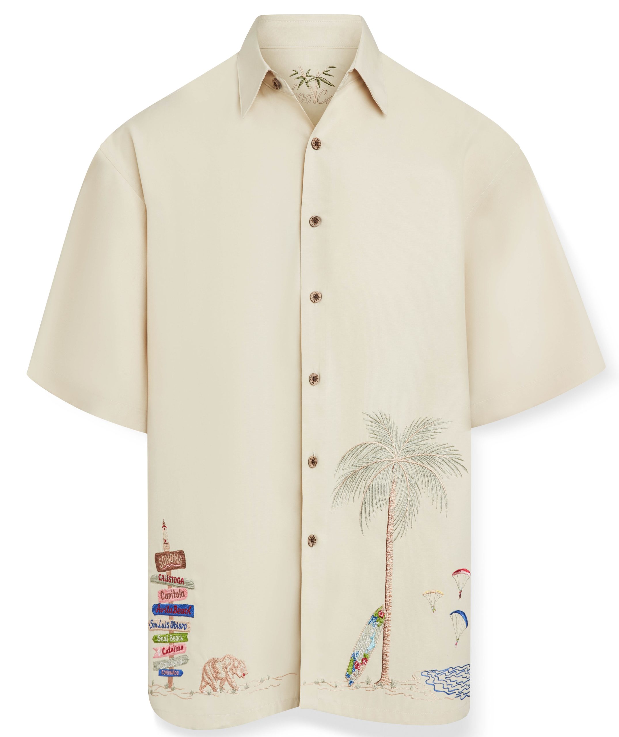 Mens-Bamboo-Cay-Shirt-California-Your-Way-Front-view